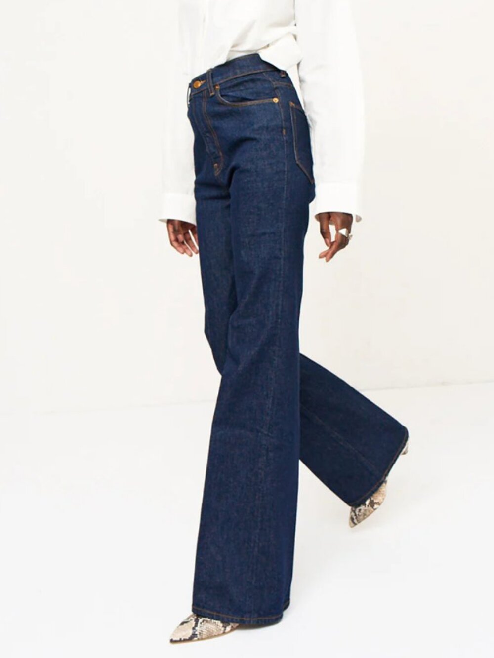 Jamie Haller The Crease Jean in Raw Rinse 31